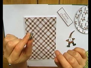 Cardmaking circle penny slider card tutorial