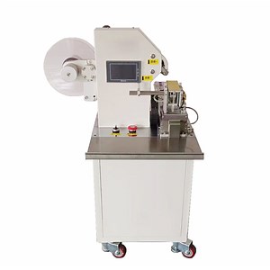[Hot Item] Cable Sticker Folded Flag Label Machine for Round or Flat Cable Wire