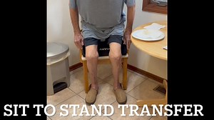 Correct sit to stand transfer technique Working to improve strength and mobility If you are interested in learning more about wellness services contact VIP Therapy today 567.454.1046 or www.vipseniorcarespecialists.com | VIP Therapy