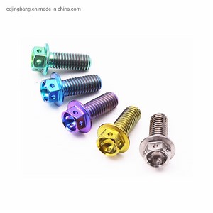 [Hot Item] Motorcycle Flange Banjo Brake Caliper with Hole Honda Motorcycles Yayamanin Hex Fairing Set Titanium Screw Bolt