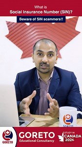 Hello Students! Be aware of SIN scammers when you go to Canada. A Social Insurance Number (SIN) is crucial and must be protected. The SIN is a unique number you get upon arriving in Canada. You can obtain it physically or online, and it can be delivered in person or by mail. This number is essential for banks, colleges, and employers and is used to calculate your provincial and federal taxes. Sharing your SIN carelessly can lead to illegal activities and your SIN being blocked by the government.