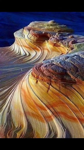 #natureandbeauty Vermilion Cliffs National Monument is located in Arizona, immediately south of the Utah state line. The Vermilion Cliffs are steep eroded escarpments consisting primarily of sandstone, siltstone, limestone, and shale which rise as much as 3,000 feet (910 m) above their bases. These sedimentary rocks have been deeply eroded for millions of years, exposing hundreds of layers of richly colored rock strata. Tables, buttes, and large tablelands are interspersed with steep canyons, wh