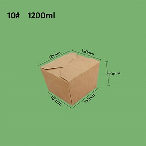 [Hot Item] Fried Chicken Box Fast Food Packaging Hamburger Box
