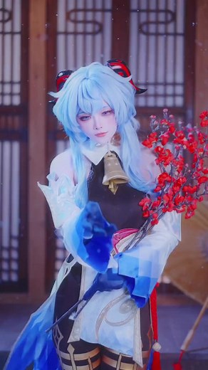 2.2K views · 55 reactions | Ganyu Cosplay #Ganyu #Ganyucosplay #cosplayganyu #genshinganyu #genshin #genshinimpactcosplay #genshincosplay #甘雨 #cosplay #costume #原神 | Wetrose | Facebook