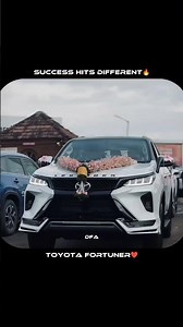 Toyota Fortuner❤ Success hits different🔥#edit #love #trending #foryou #explore#fortuner