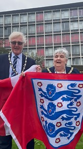 With the Woman’s World Cup final looming, our chairman Cllr Joan Nicholson and her Consort Robert Nicholson and the whole of County Durham are fully behind the Lionesses taking on Spain tomorrow! One final push! 🦁 | Durham County Council