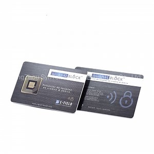 [Hot Item] Anti-ID Theft RFID Blocking Card Security Guard Card for Credit Card, Bank Card Protection