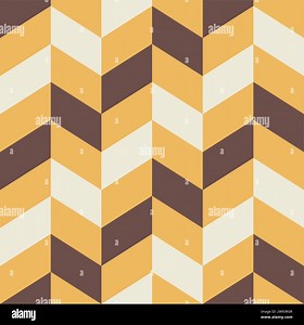 Abstract Horizontal Zigzag Retro Pattern in Brown, Yellow, and Beige Colors. Background for Template Banner Social Media Advertising Stock Vector Image & Art - Alamy