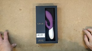 Lelo Ina Wave Luxury Unique Rabbit Rabbit Vibrator PlayBlue Demo
