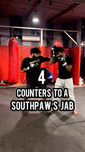 In this video knockout’s coach @beast.knockout shares 4 ways to counter a Southpaw’s Jab. Learn how to FIGHT & get FIT DM for a free trial Follow @knockout_fight_club | Knockout Fight Club