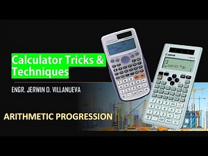 CALCULATOR TECHNIQUE (nth TERM IN ARITHMETIC PROGRESSION)