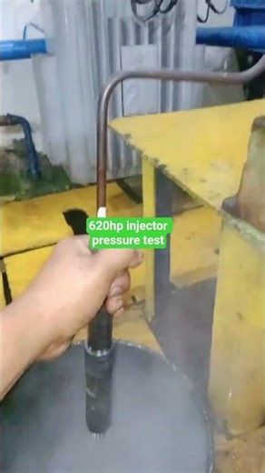 pressure testing on weichai marine engine