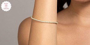 Your Wife Will Be Obsessing Over This Beautiful $16 Tennis Bracelet