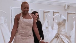 60K views · 545 reactions | While Randy searches the store for a beautiful blush dress, bride Shenelle's entourage take over her appointment and storm into the fitting room with dresses of their choice. | Tri-State Women's Health Center | Facebook