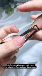 Different ways to use poly gel, today is paper support extension. #polygeltutorial #poligelnails #nailstuto #naildesigns2023 #beginnernails #blackfridaysale #blackfridaynails #nailsart | Morovanofficial | Facebook