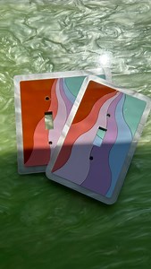 21K views · 5.5K reactions | A cute custom color combo in our smoke trails design. This one used to be the hottest item in the shop but has been replaced since we have been releasing ao many new designs. We still love it tho, forever a classic! #uniquedecor #reels #explore #maximaliststyle #colorfulaesthetic #handmade | Mindflowers Shop | Facebook