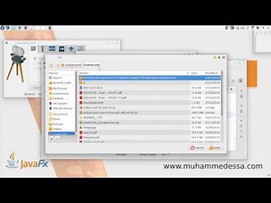 55 JAVA FX GUI Scene Builder Drag & Drop