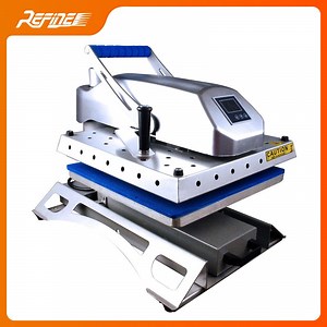 [Hot Item] Swinger Clamshell Heat Press 360 Rotatable Swinger Heat Press Transfer Machine