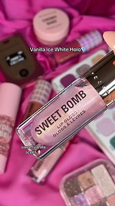 What’s your fave throwback lip trend? 👄 Get nostalgic with our That’s Totally Y2k Sweet Bomb Lip Glosses. These lip smacking glosses have subtle frosted pastel shades and sugary-sweet scented formulas 😍 Available in three shades: 💖 Candyfloss Pink Glitter 🍓 Strawberry Swirl Nude 🍦 Vanilla Ice White Holo #MakeupRevolution #Y2k #2000Makeup #Y2kAesthetic #ThatsTotallyY2k #RevProduct | Makeup Revolution