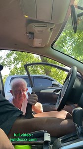 cruising grandpa lends a helping hand in public