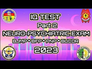 IQTEST - NEURO-PSYCHIATRIC EXAM