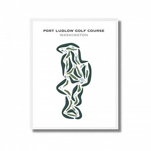 Port Ludlow Golf Course, WA Golf Course Map Canvas, Golf Map Wall Art, Golf Gift for Women, Golf Lover Bedroom Decor, Mancave Hanging Poster - Etsy