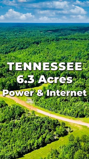 302K views · 2.9K reactions | 6.3 Acres of TENNESSEE Land for Sale in...