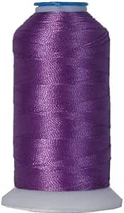 Threadart Polyester Machine Embroidery Thread By the Spool - No. 264 - Purple - 1000M - 40wt - 220 Colors Available