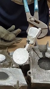 1.5K views | Aluminum Casting using Foundry Sand | Danell Geogd | Facebook