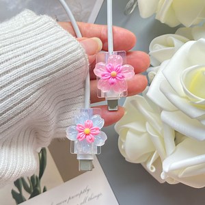 4Pcs Of Cable Protector for iPhone Charger, Cute Pattern Phone Cable Protector, Charging Cord Protector, USB Charger Saver, Cable Protector For Type-c - Walmart.com