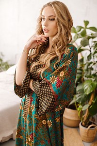 Turquoise Silk Kimono Robe, Plus Size Satin Dressing Gown Woman, Honeymoon Lounge Wear, Luxury Gift for Mother, Wife Girlfriend Mom Sister - Etsy Australia