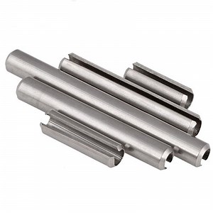 [Hot Item] DIN7346 Stainless Steel Slotted Spring Pin Straight Split Locating Pin Dowel Pin
