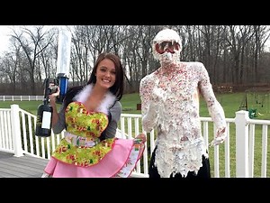 HUMAN CAKE CHALLENGE!!