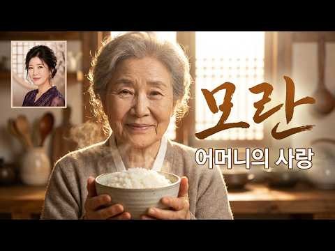 [광고없음]들을수록 눈물 나는 명곡, 유지나 '모란' 악보와 노래 연속 재생 (가사 포함)