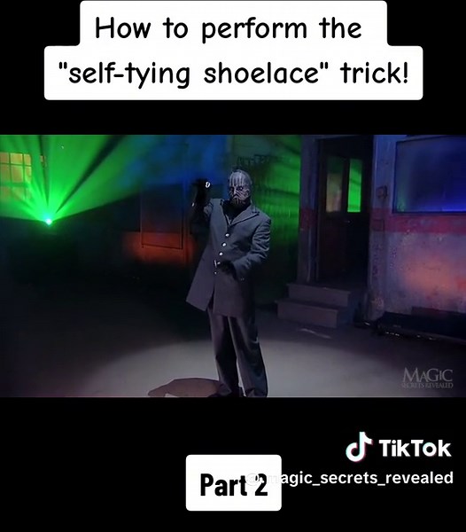 Secrets Revealed: Self-Tying Shoelace Magic Trick Explained