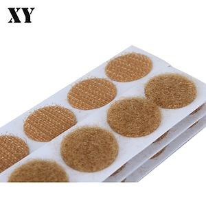 [Hot Item] Customize Color Hook and Loop Dots Shape Adhesive Coins