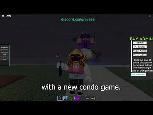 [New] Roblox Con Game | Roblox Condo Game December 2020 [ 2020 / Discord server ]
