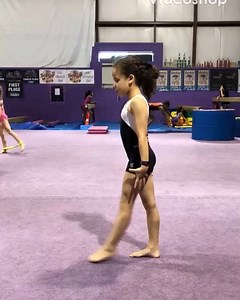 Front limber work💙💜 | Premier Gymnastics Academy