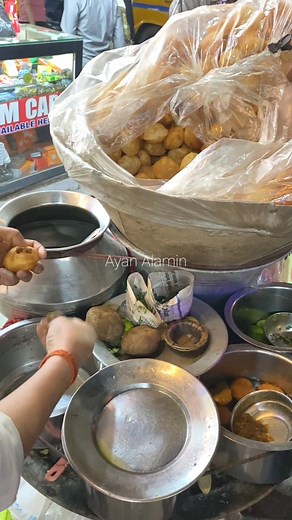 Mouth Watering Pani Puri at Kolkata | Indian Pani Puri #IndianPaniPuri #KolkataStreetFood #IndianStreetFood | Ayan Alamin | Facebook