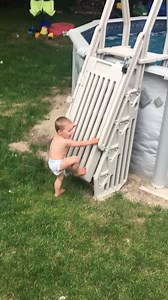 WARNING FOR PARENTS: This video shot by Keith Wyman shows how easy it easy for a child to get away and into a pool. The two-year-old is able to climb up a pool ladder that is locked. This is something every parents needs to see. | Mid-Michigan NOW