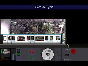 Métro ligne 14 ( paris métro simulator )