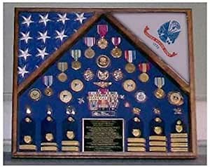 Flags Connections Army 2 Flag Shadow Box/Display Case