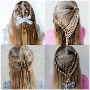 854K views · 10K reactions | 5 beautiful little girl hairstyles! | MetDaan Tips | Facebook