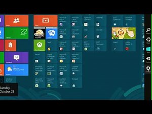 Tech Support: Overview of Windows 8 Modern User Interface
