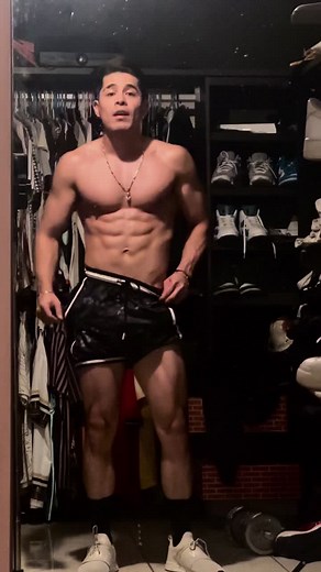 Se entrenó en casa 🤣