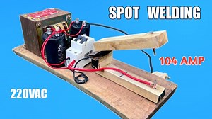 how converted capacitor into spot weld machine | Creative Own