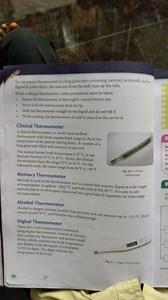 Different Types of Thermometers and Their CharacteristicsDescr... | Filo