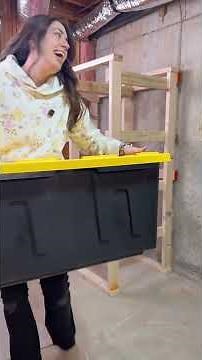 Basement storage solution cheaper than Costco 💃 #diy