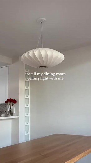 Adding up more updates to my dining room by installing a ceiling light! Much needed upgrade to my dining room aesthetics 🤍 #diningroominspo #diningroommakeover #diningroomdesign #diningroomlighting #lightfixtureupgrade #ceilinglightsfordining | Uplift Chronicles