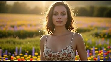 The Farm Girl - AI Generated